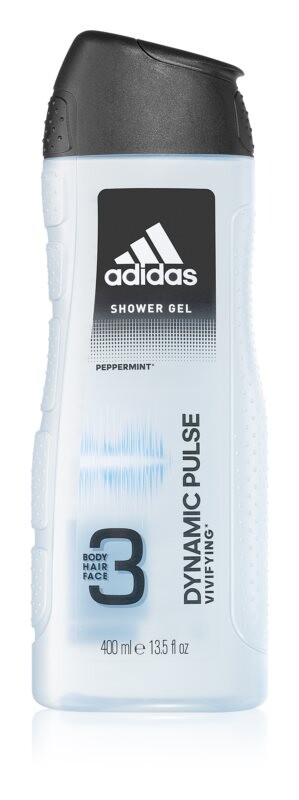 

Гель для душа для лица, тела и волос 3 в 1 Adidas Dynamic Pulse