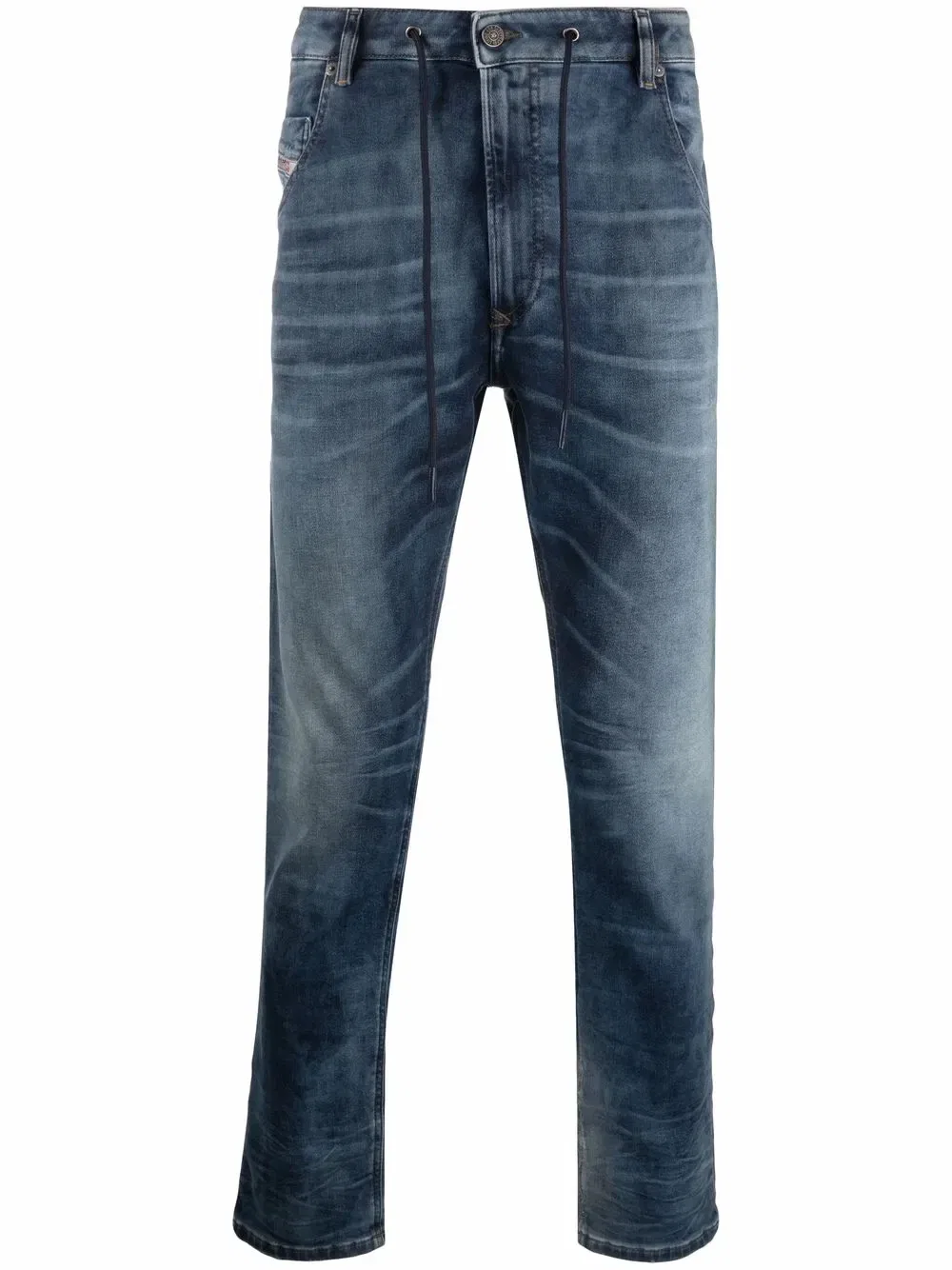 Зауженные джинсы JoggJeans Diesel, синий