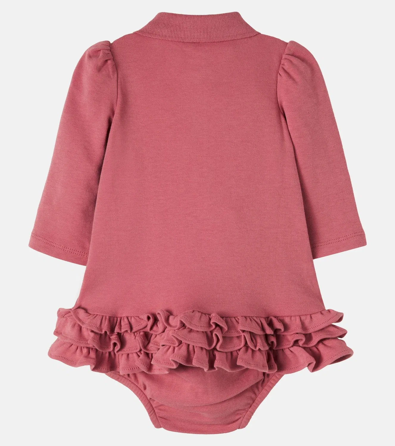 Платье хлопковое Polo Ralph Lauren Kids, розовый — фото 3