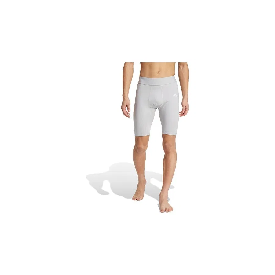 Мужские тренировочные тайтсы Techfit Shrt Tight M adidas, Серый