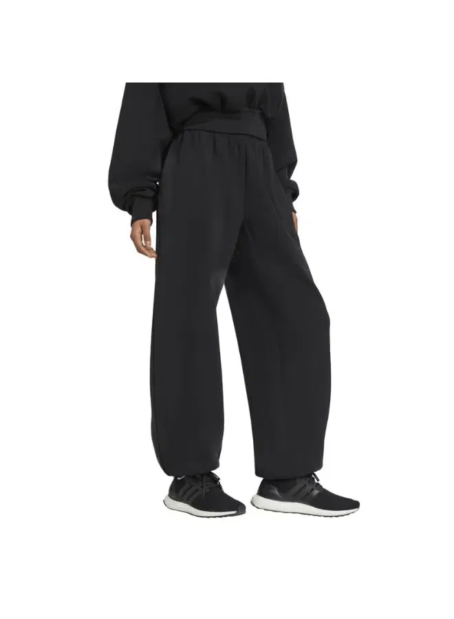 Штаны свободные Soft Lux Adidas, черный — фото 4
