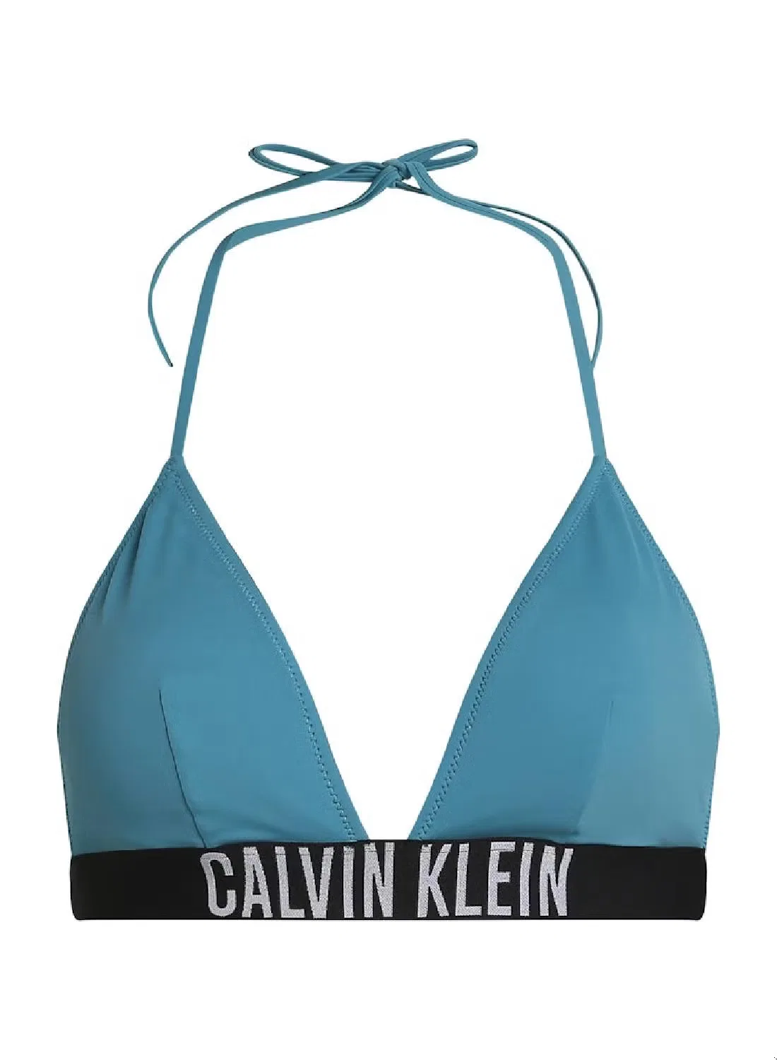 Топ бикини треугольный Intense Power Calvin Klein, синий — фото 2