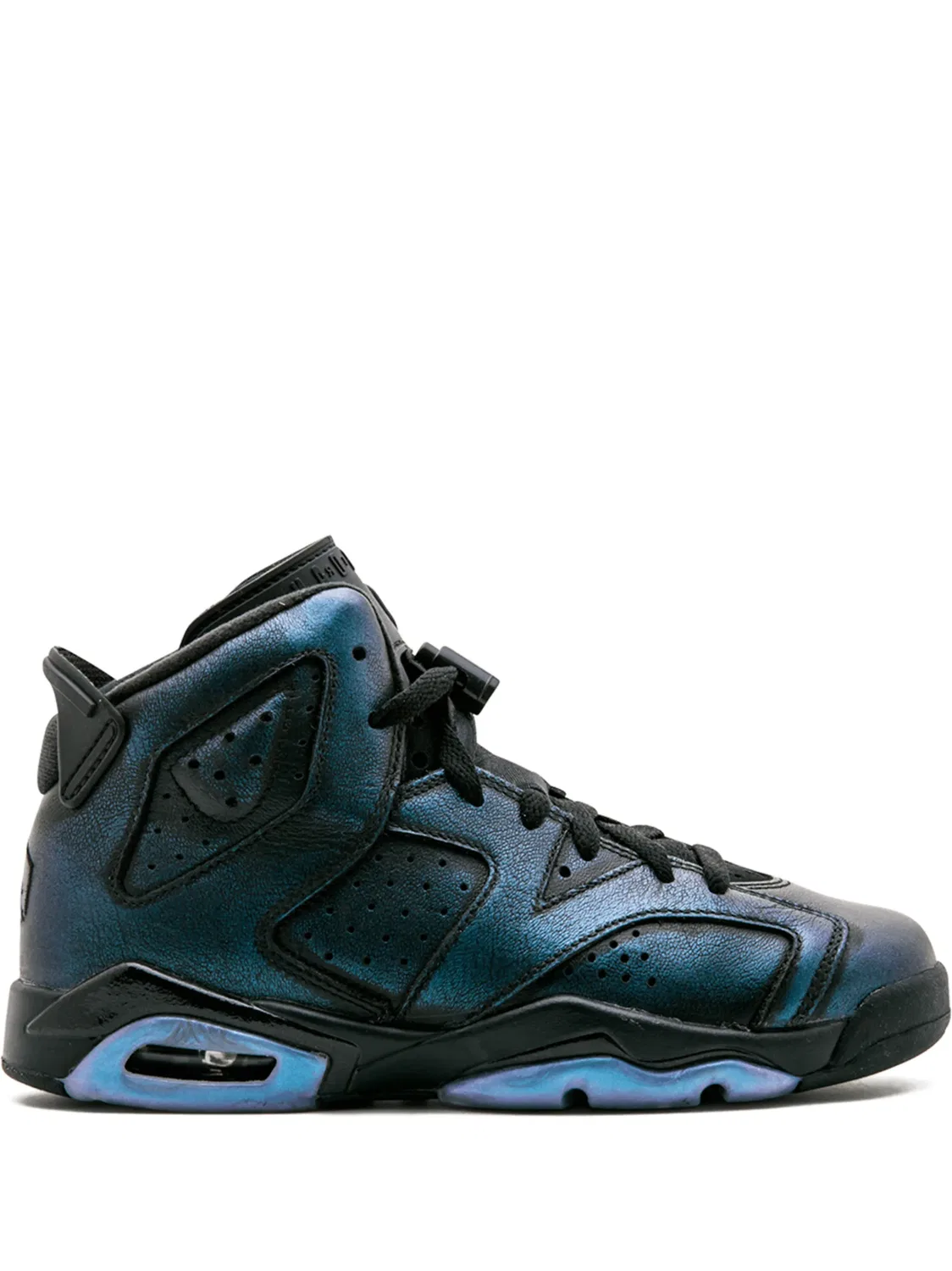 Кроссовки Air Jordan 6 Retro BG "All-Star - Chameleon", черный