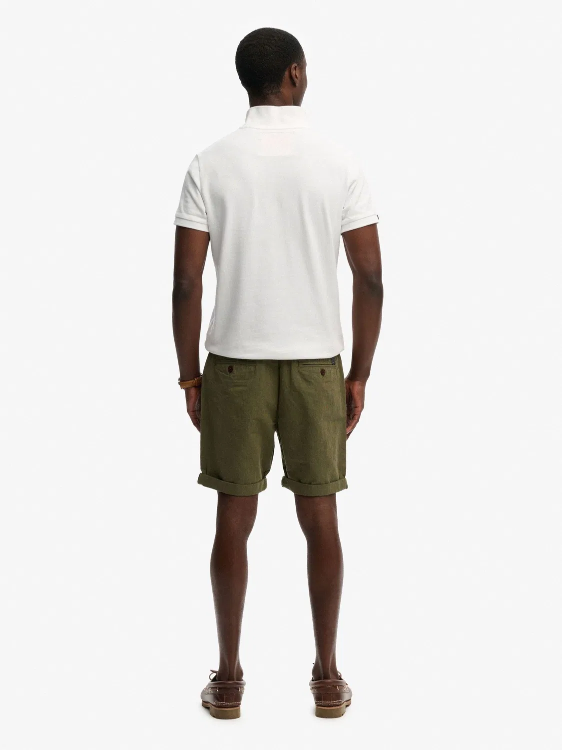 Шорты текстурированные Superdry Green — фото 4