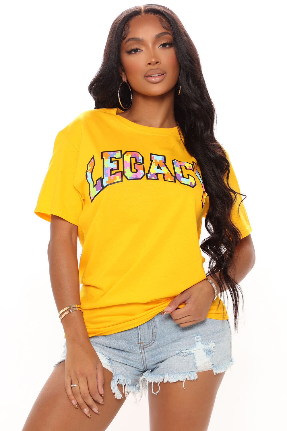 

Топ Fashion Nova 21690246, желтый