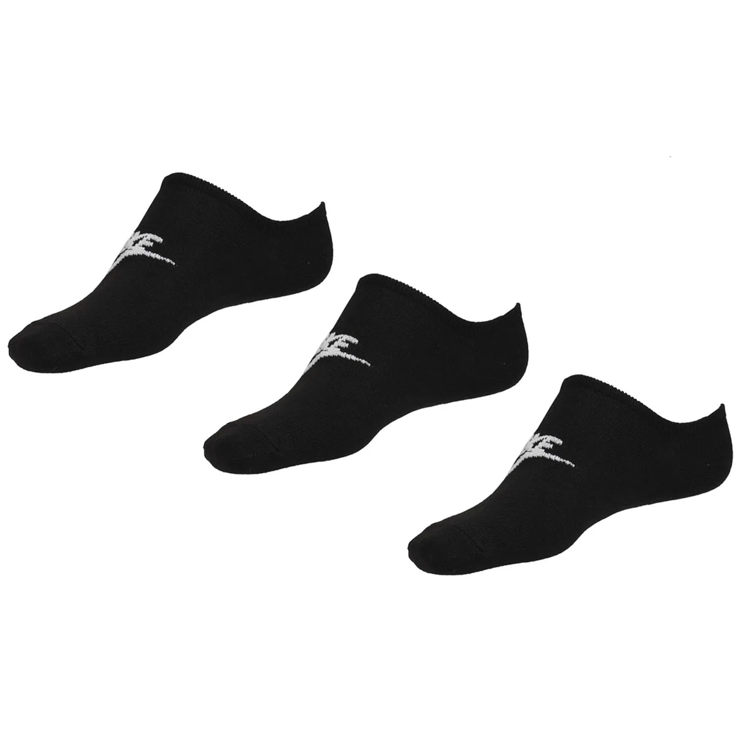 Мужские носки с низкой посадкой Nike Everyday Sportswear Essential Ankle, черный/белый — фото 2