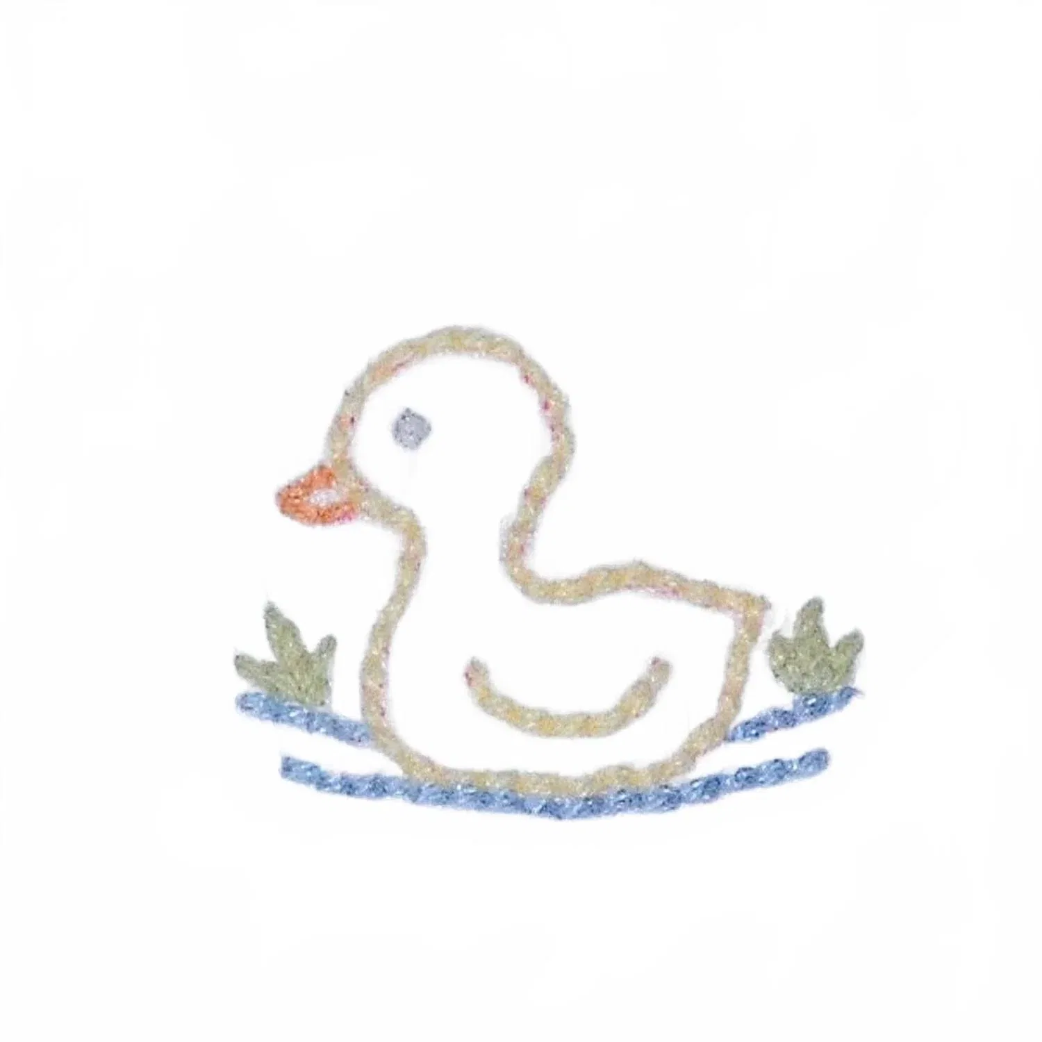 Детский комплект из двух предметов с вышивкой Brennan Baby Sen, Duckies — фото 3