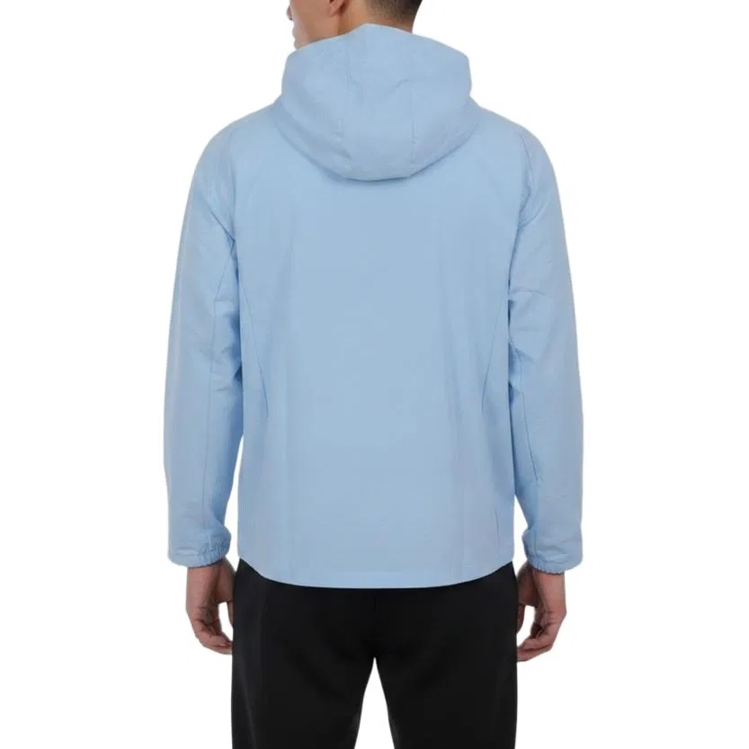 Детская куртка с капюшоном Adidas, Light Blue — фото 3