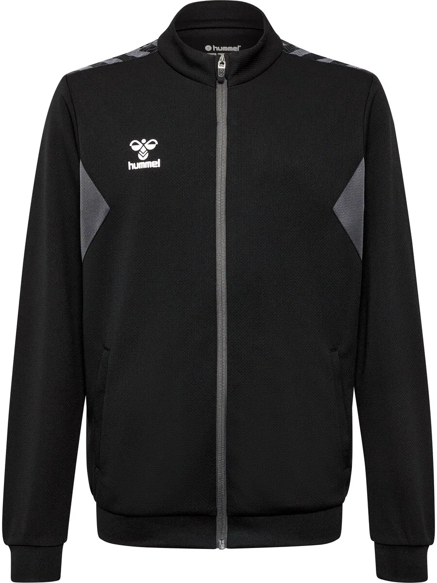Худи Hummel Athletic на молнии, черного цвета