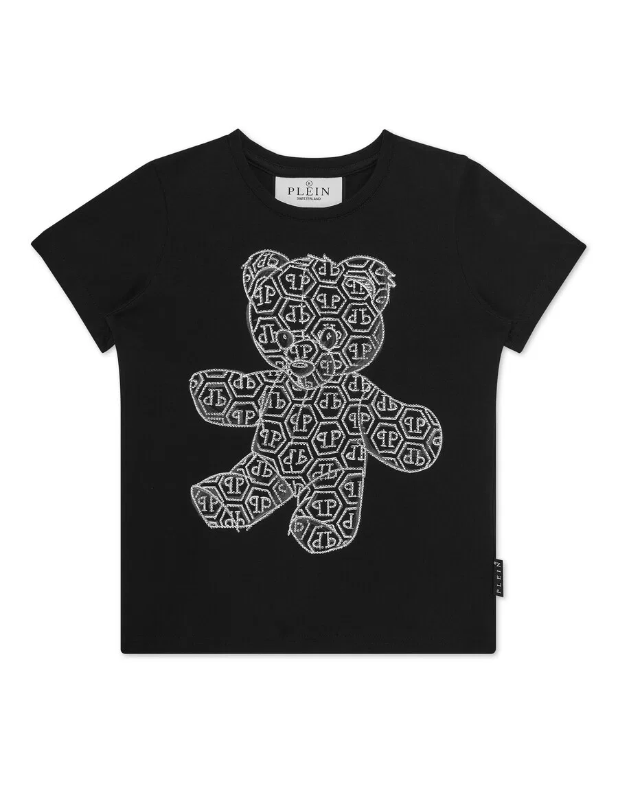 Рубашка Philipp Plein 'Teddy' черного цвета