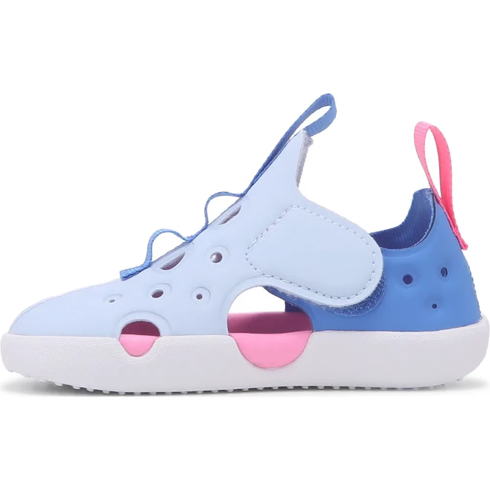 Детские сандалии для малышей с защитой от солнечных лучей Nike, Light Blue/Pink — фото 3