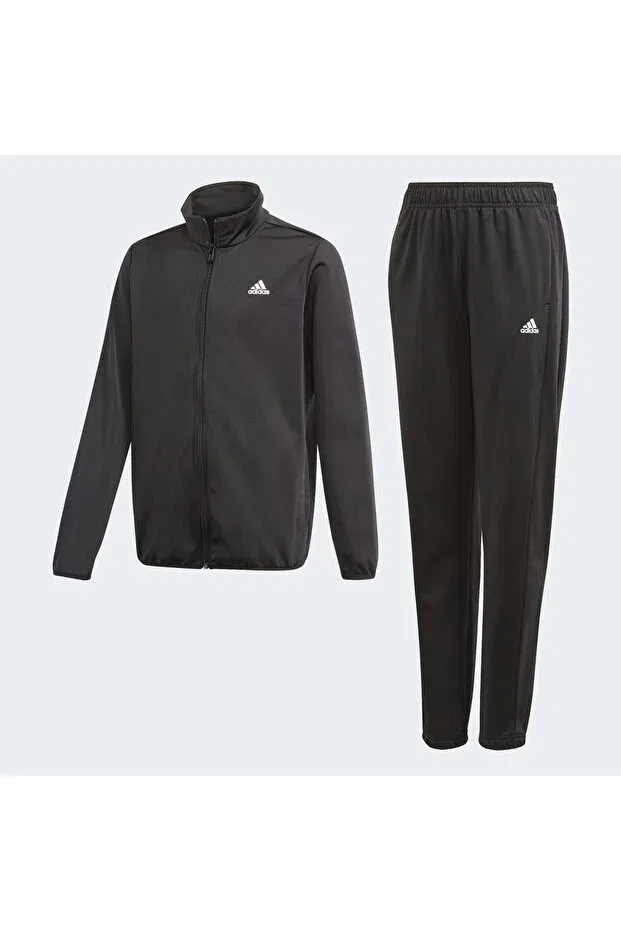 Детский спортивный комплект для девочек с длинным рукавом Adidas, Siyah