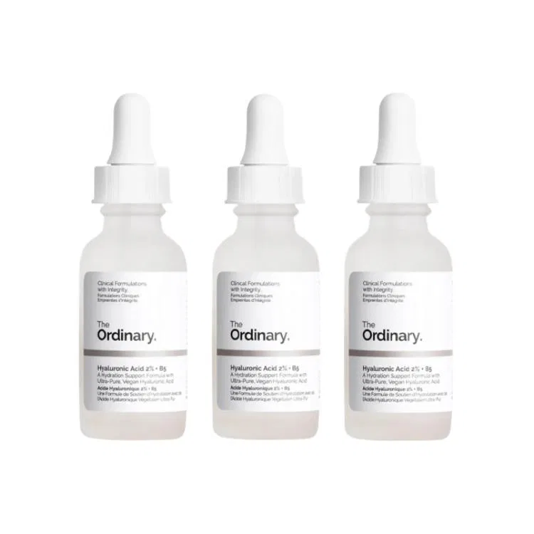 Сыворотка с гиалуроновой кислотой 2% и B5, 30 мл × 3, The Ordinary