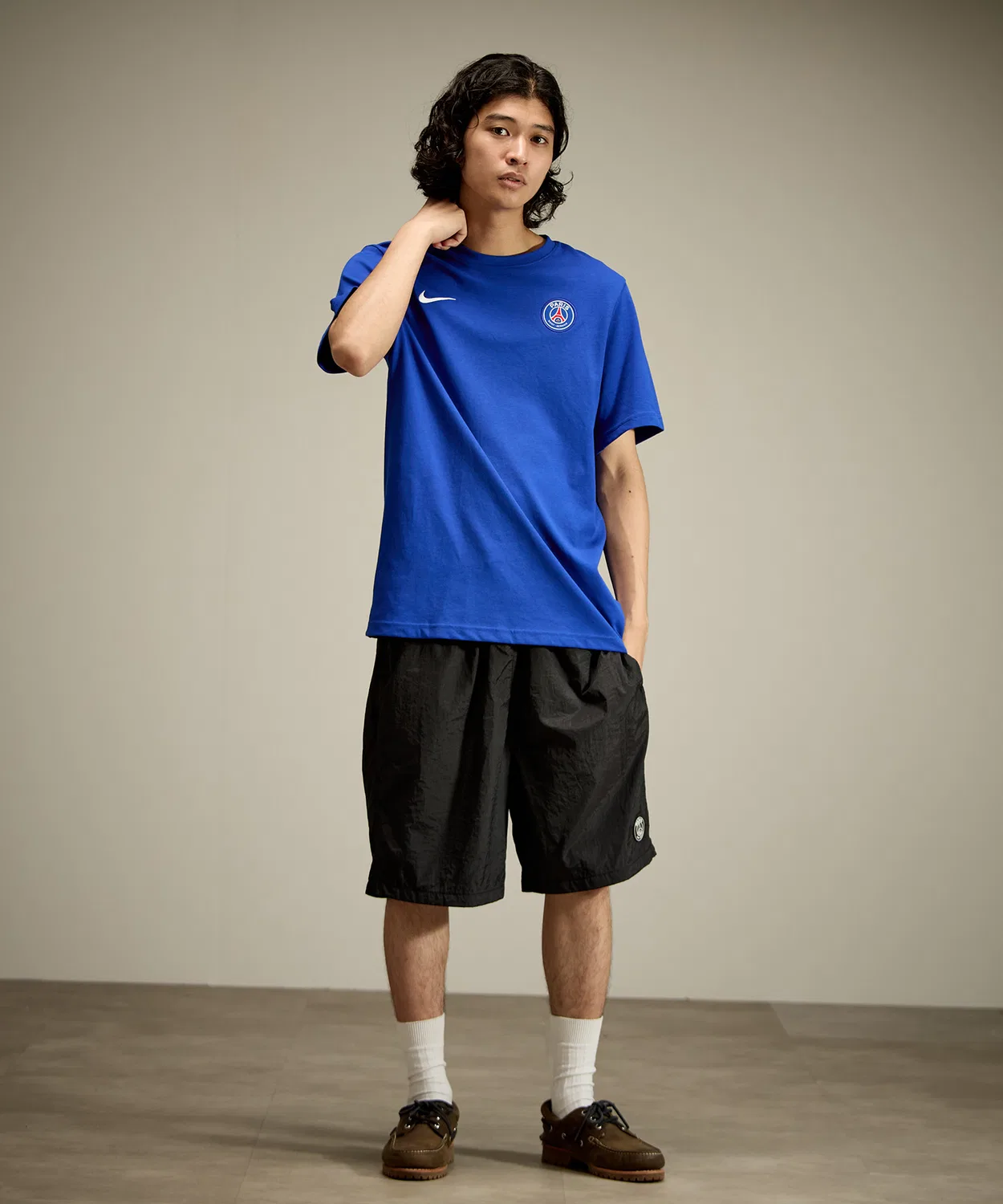 Футболка с коротким рукавом PSG M NK DF PRIMARY STMT SS NIKE, Navy — фото 4