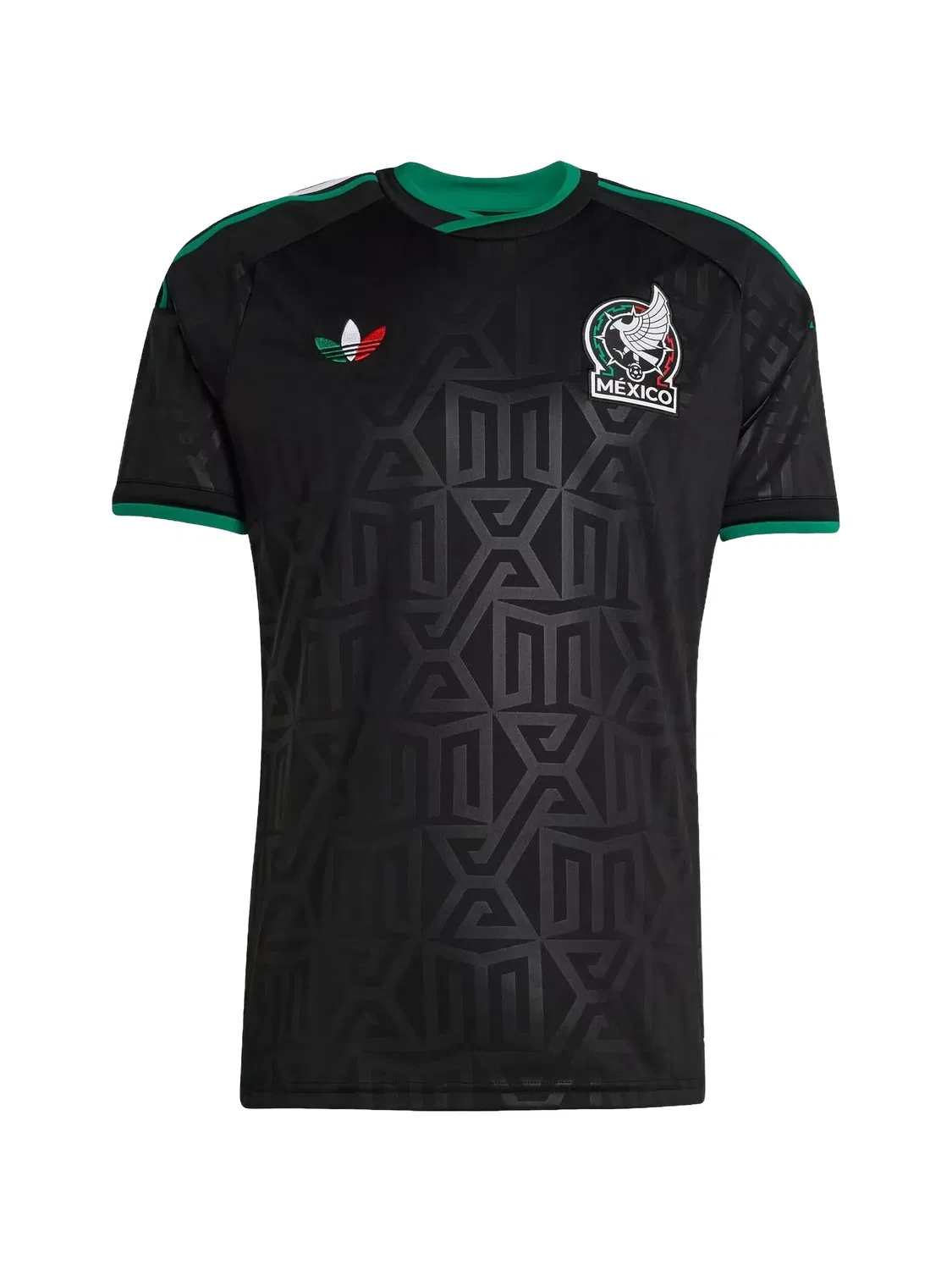 Футболка Mexico 26 с геометричным узором Adidas, черный