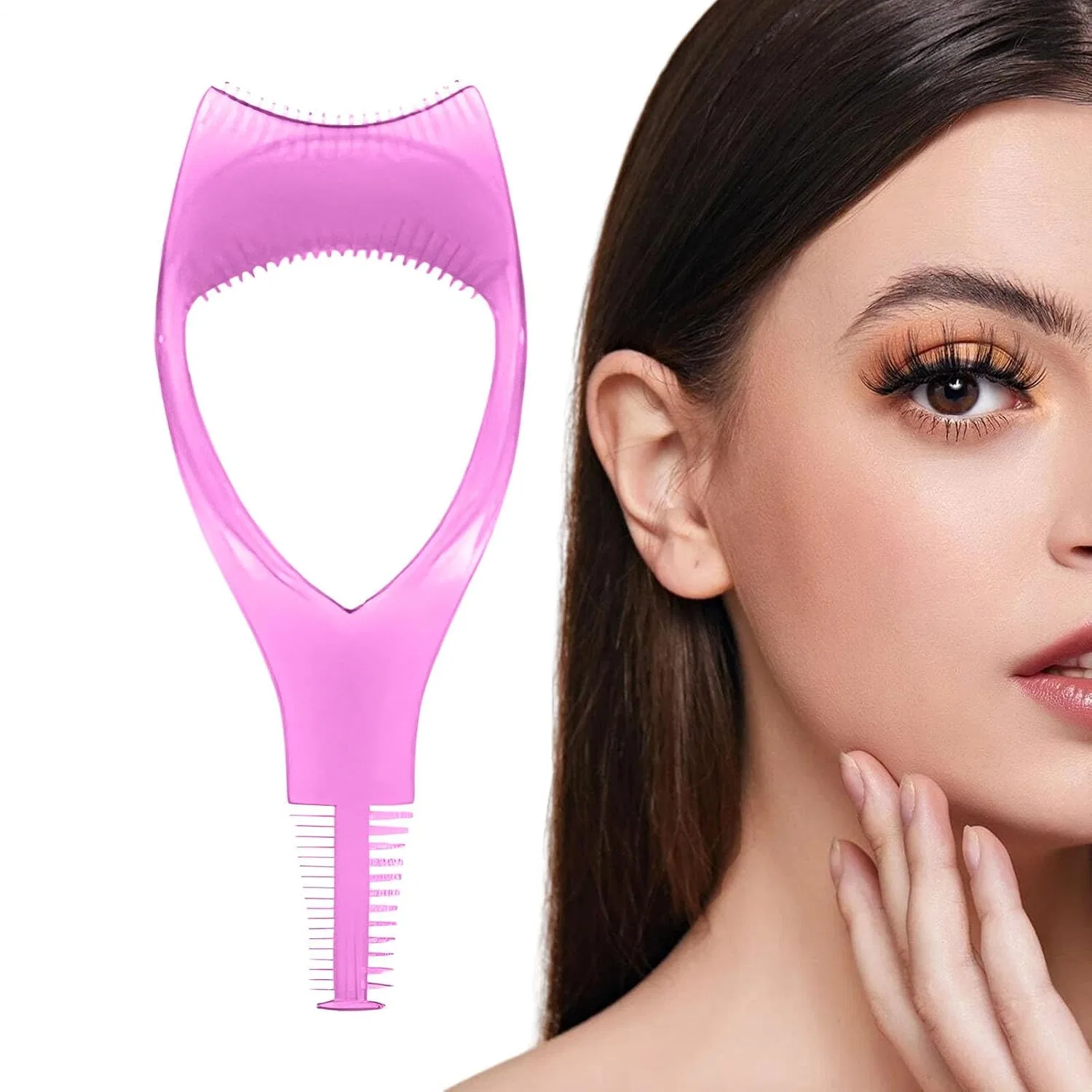 Щиток для ресниц Mascara Shield Guard, Розовый Generisch