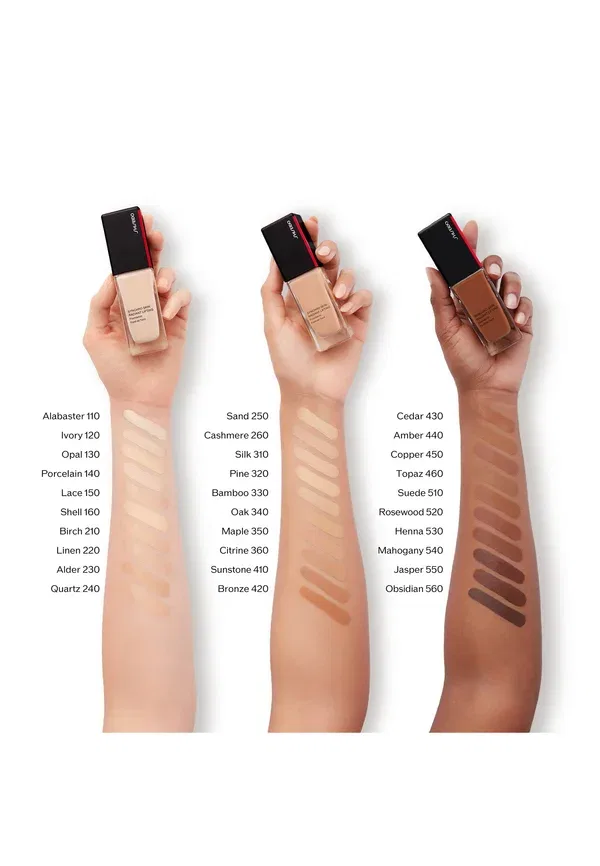 Тональный крем SPF 30 Smu radiant lifting fd Shiseido, Oak 30 мл, цвет oak — фото 3