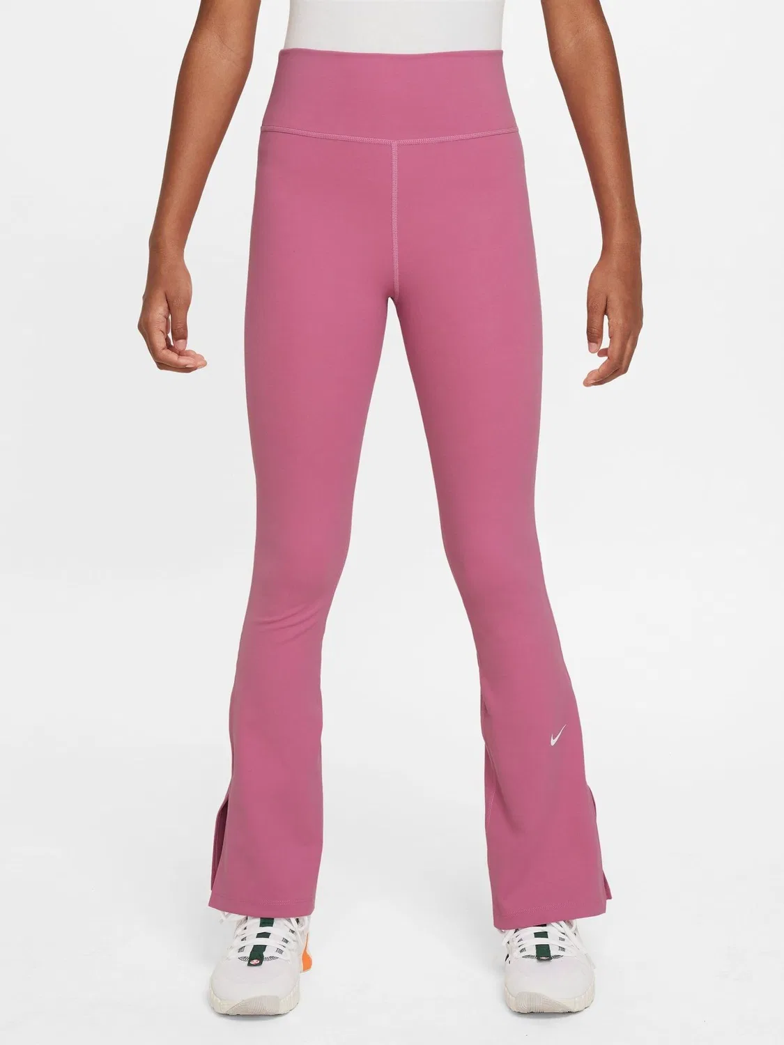 Леггинсы Nike One Dri-FIT Flared, Peony Pink