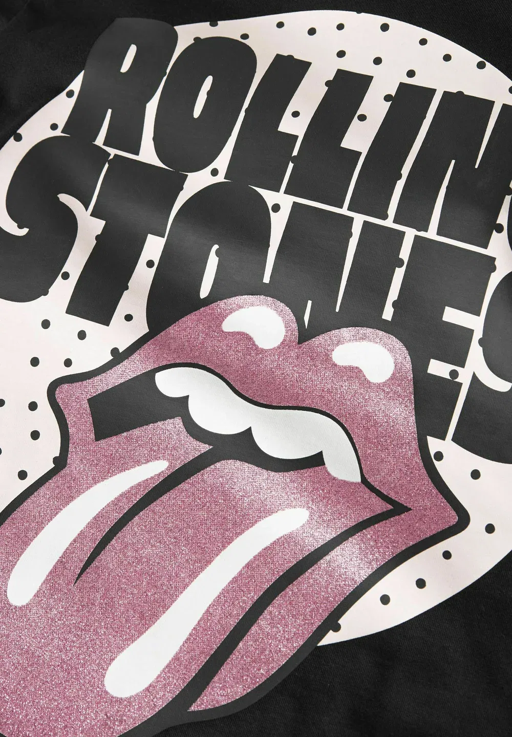Футболка The Rolling Stones - футболка с принтом Name It, Black — фото 3