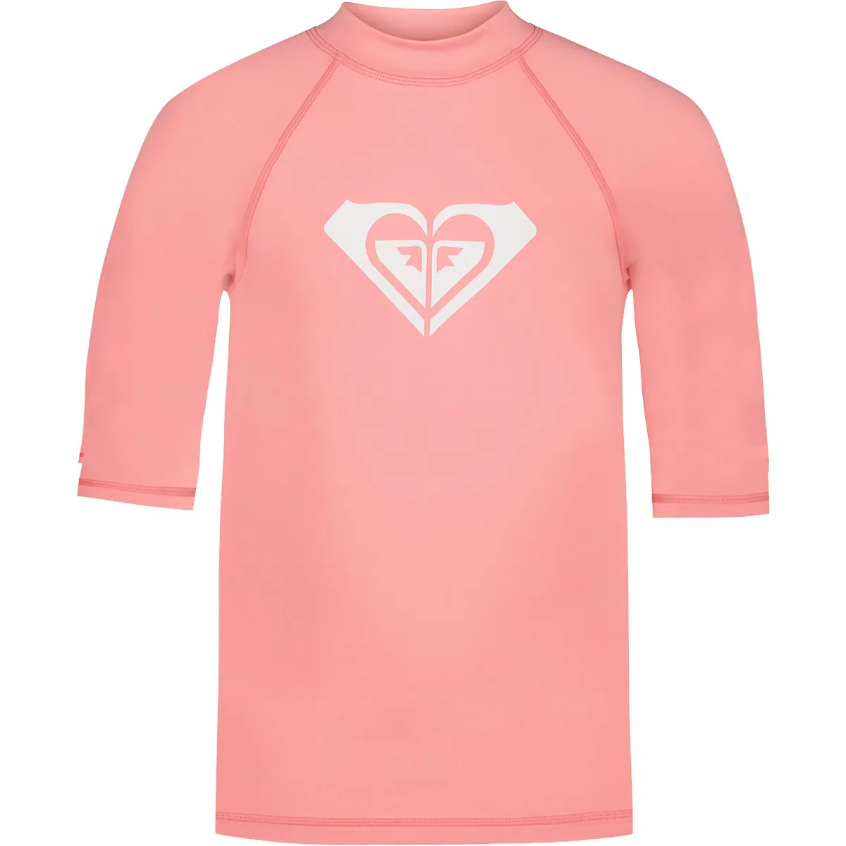 Детский рашгард с коротким рукавом с принтом Whole Hearted Roxy, Plumeria