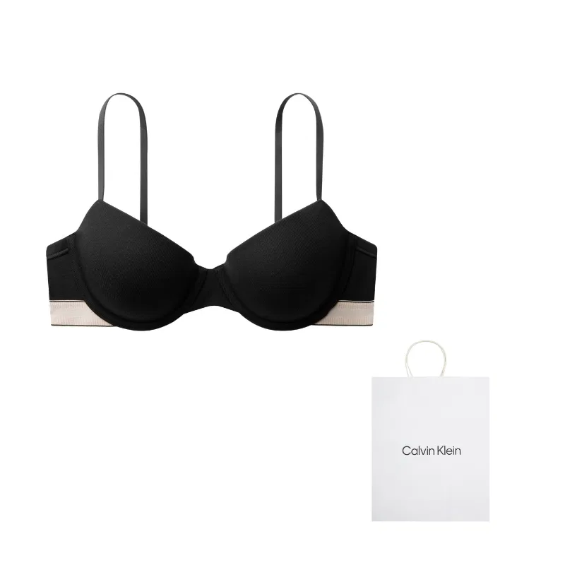Женский бюстгальтер Vintage Resistance Band Bra Calvin Klein, Black