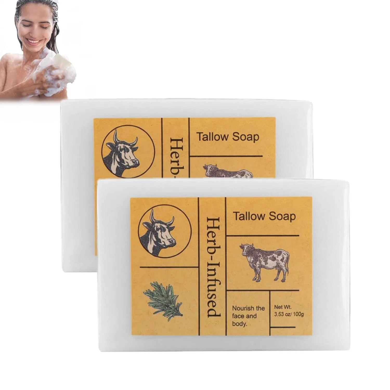 Твердое мыло Tallow Balm, Алоэ Вера, 100 г Generisch
