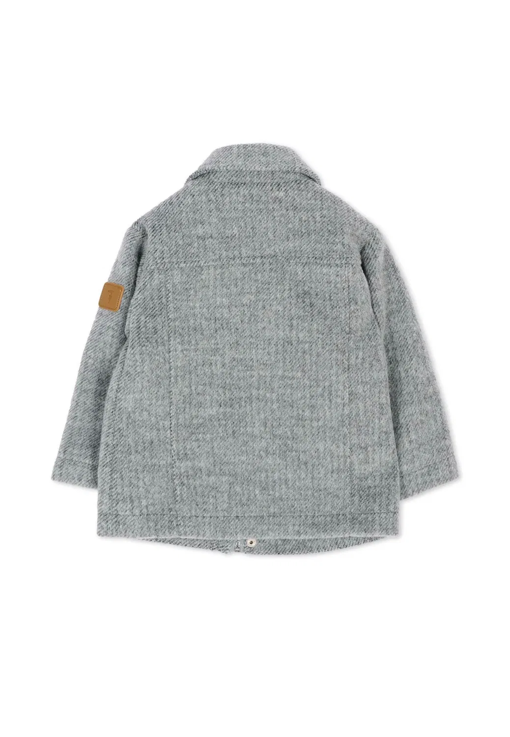 Cappotto classico - классическое пальто Tru Trussardi Junior, Grey — фото 2