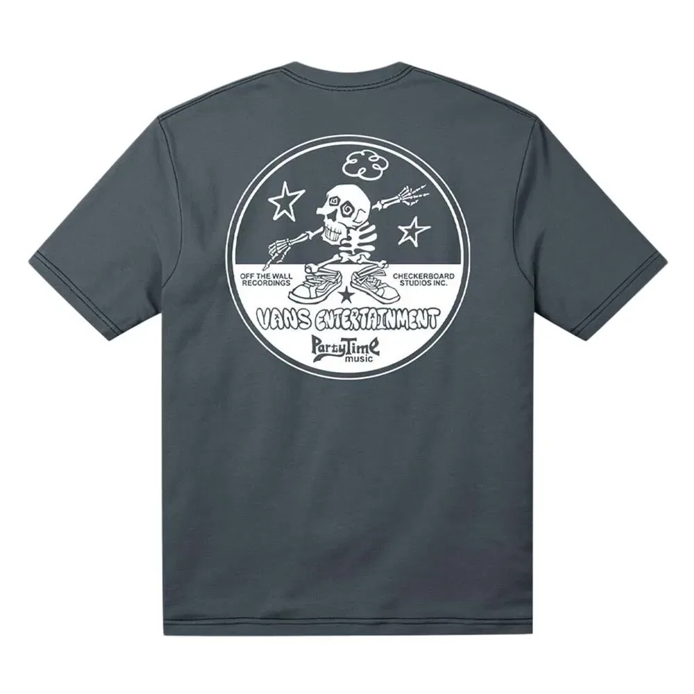 Футболка Vans Entertainment short sleeve, серый — фото 2