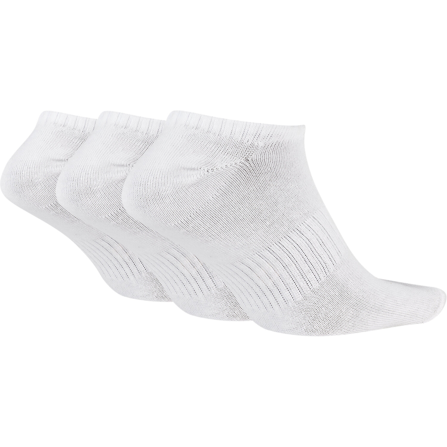 Носки укороченные Nike Everyday Lightweight 3 Pack, бело-черный — фото 2