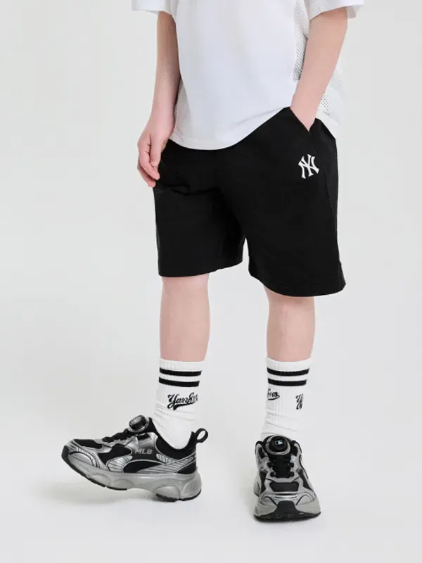 Укороченные шорты Basic 5 Mlb Kids, черный — фото 4