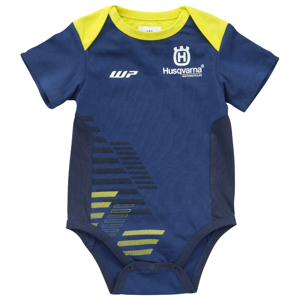 Комбинезон Team One-Piece Husqvarna, желтый/темно-синий
