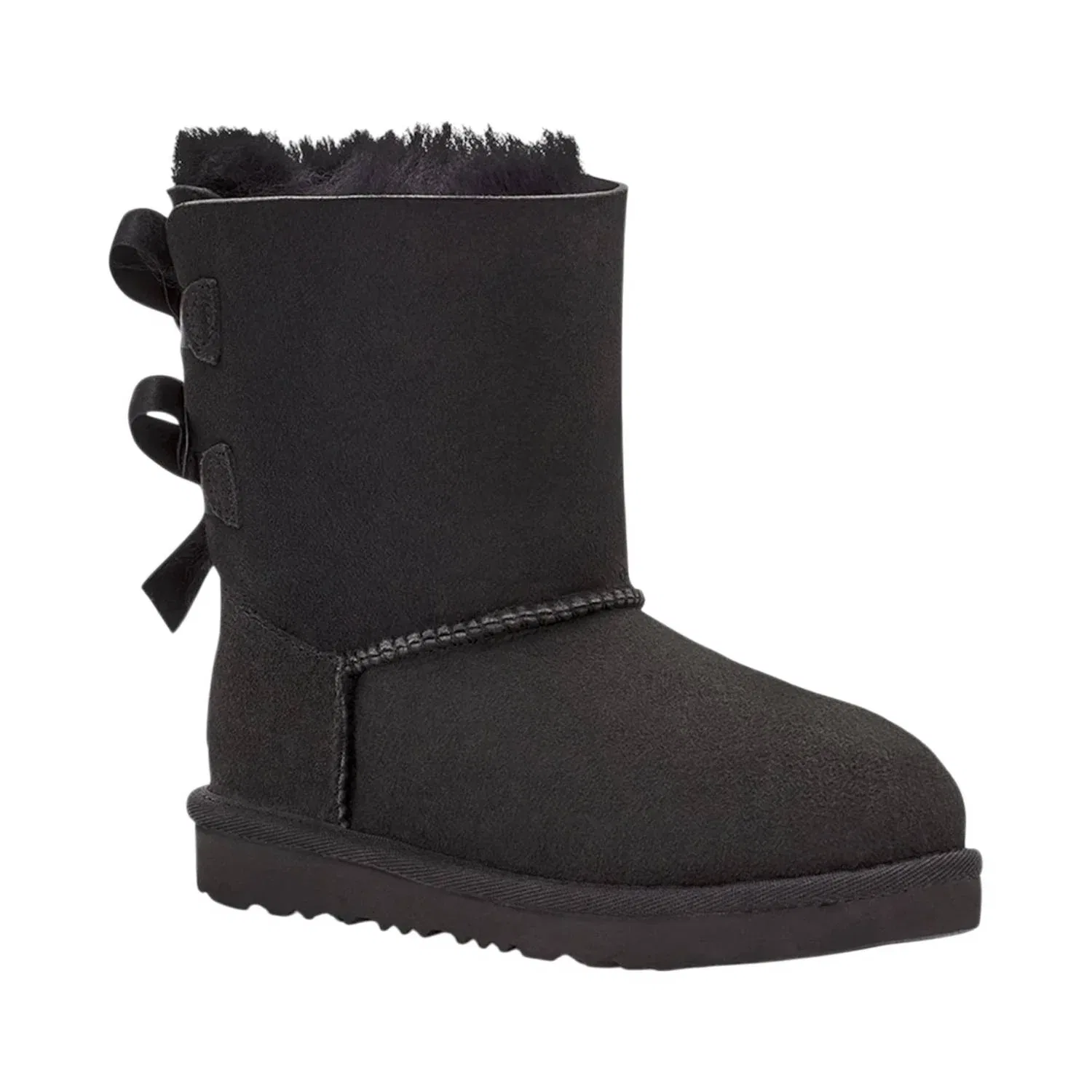 Детские зимние ботинки с бантом Bailey Bow II Boot UGG, черный