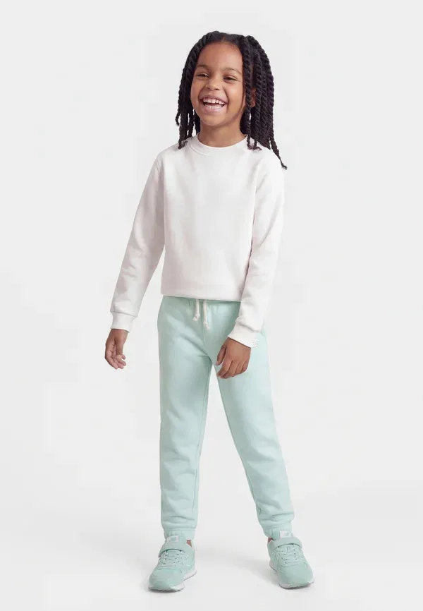 Брюки из хлопка Small logo - tracksuit bottoms New Balance, Cosmic Jade