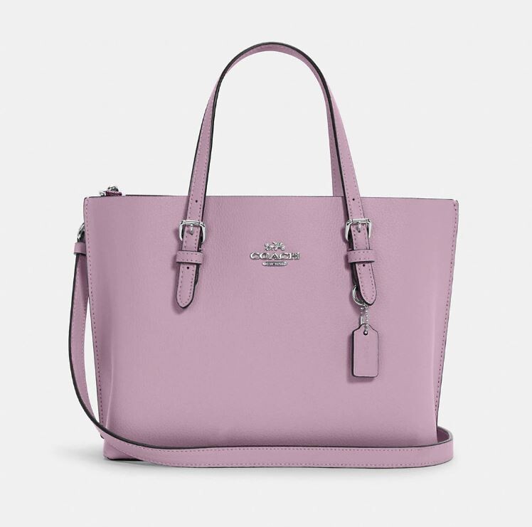 

Сумка Coach Outlet Mollie Tote 25, сиреневый, Фиолетовый, Сумка Coach Outlet Mollie Tote 25, сиреневый