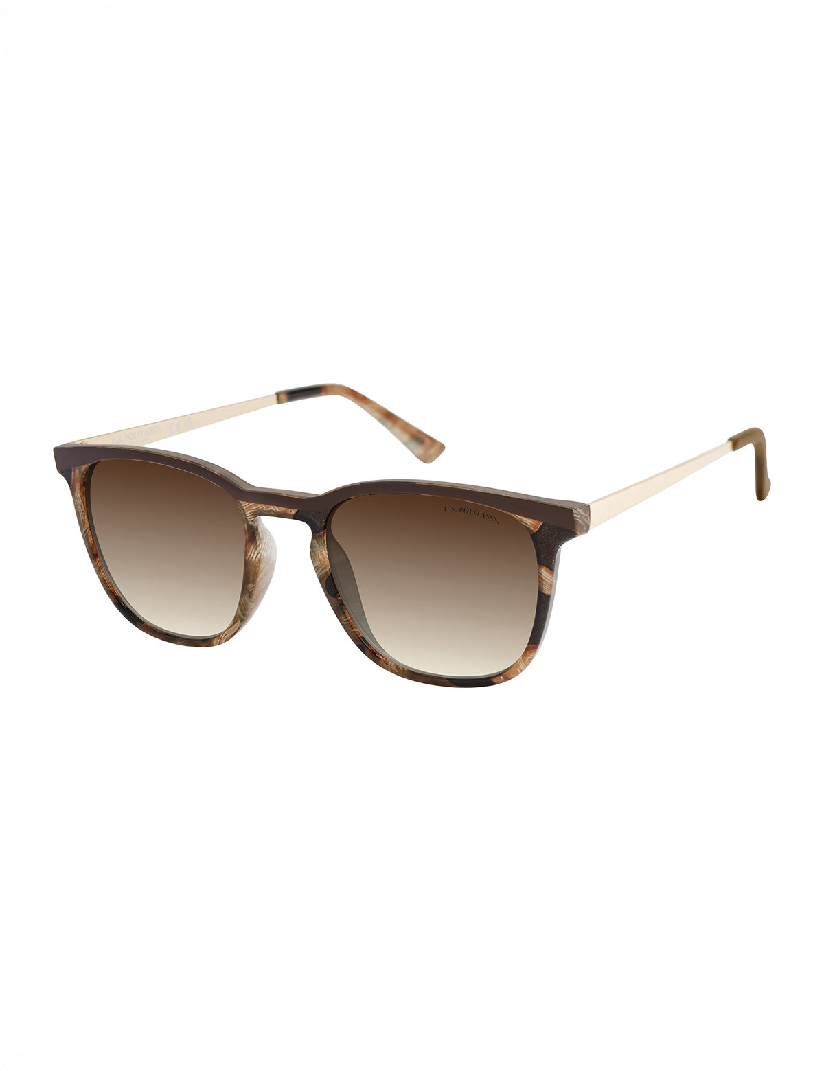 

Солнцезащитные очки U.S. Polo Assn Ladies Classic Plastic Rec, золотой