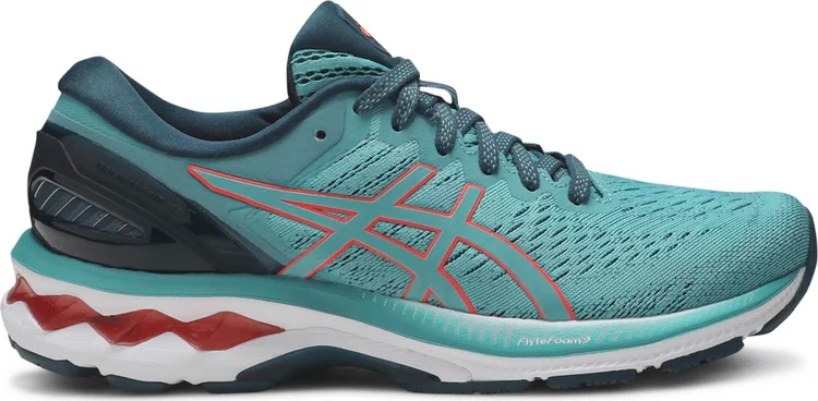 Кроссовки wmns gel kayano 27 'techno cyan' Asics, синий - фото