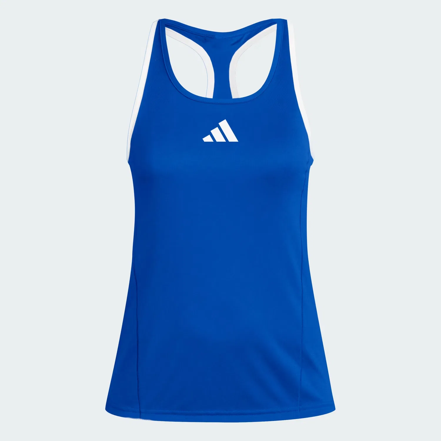 Женская тренировочная майка с графичным принтом D4T Adidas Originals, ярко-синий с белым