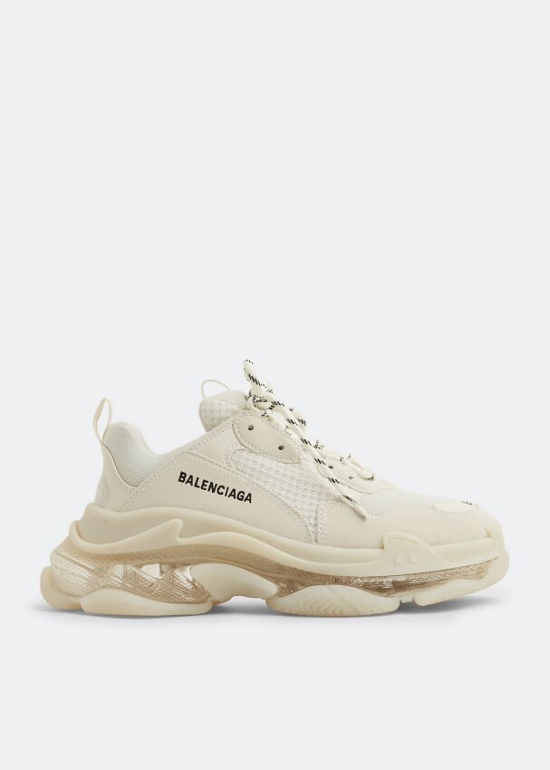 

Кроссовки BALENCIAGA Triple S sneakers, бежевый