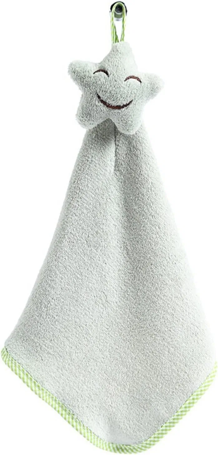 Махровая мочалка Coral Velvet, 7LiuYueFei6, 22x42 см, Зеленый