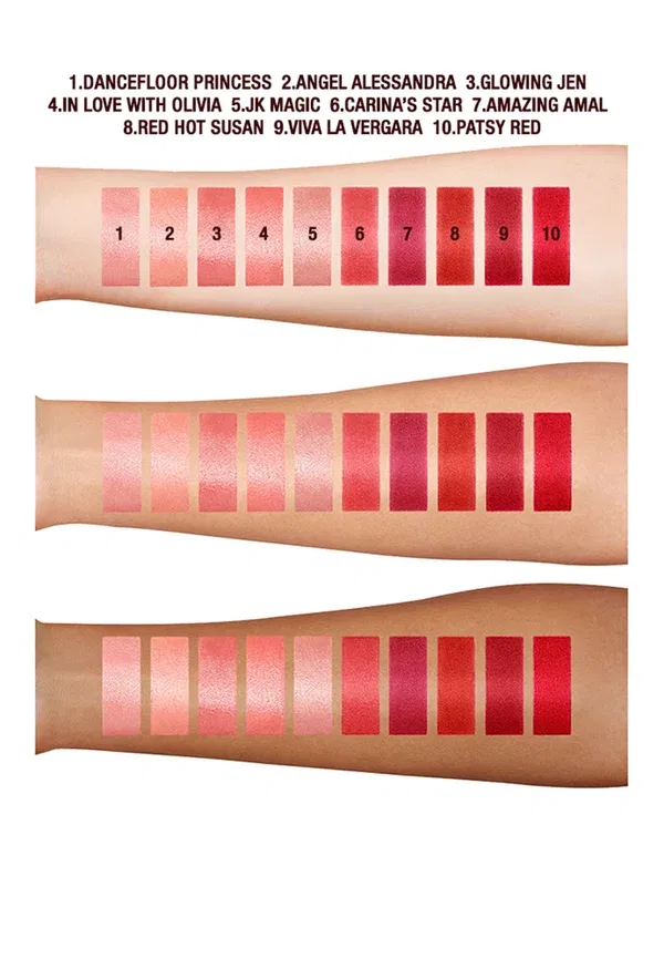 Сменный блок для губ Hot Lips 2.0 3.5 г Charlotte Tilbury, цвет glowing jen — фото 4