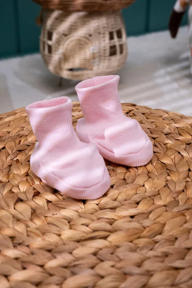 Детские пинетки для новорожденных мягкие Camisole soft baby booties Ardbaby, Pink