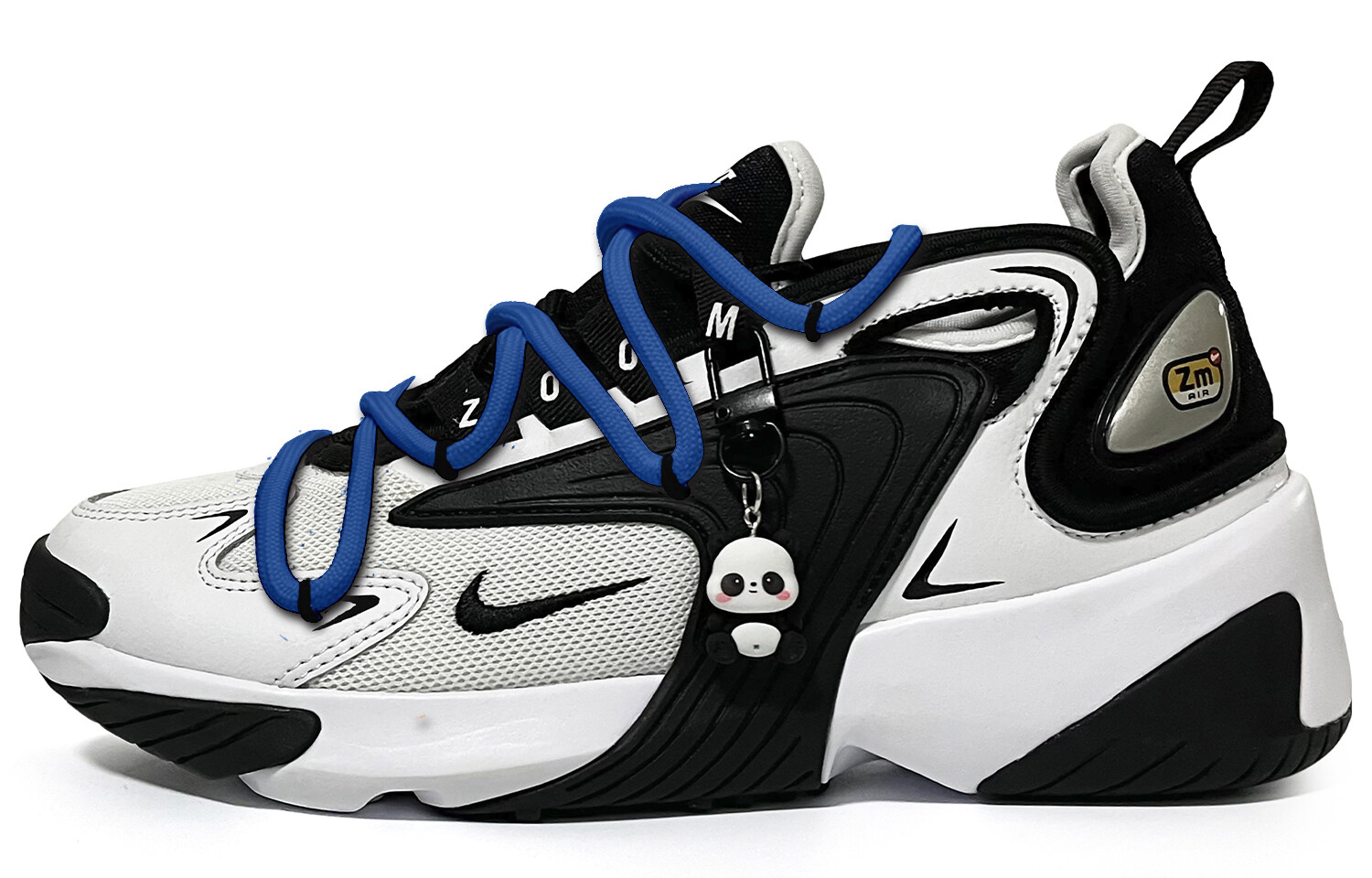 

Кроссовки женские Zoom 2K Mid Top Black/White Nike
