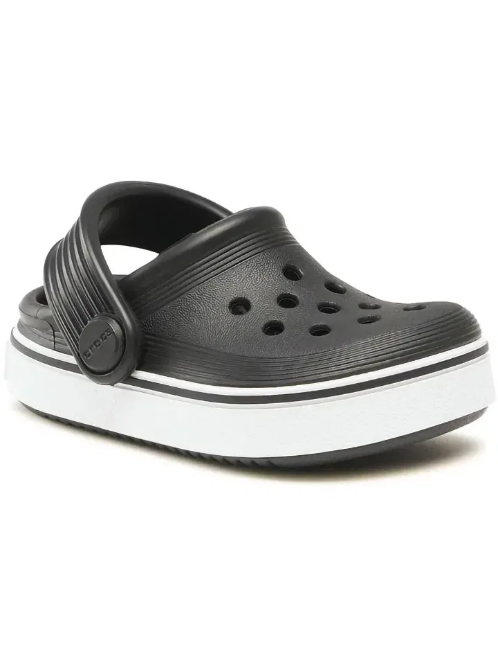 Шлепанцы черные Crocs Off Court, черный