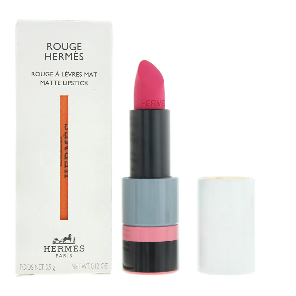 Матовая помада Hermes Matte Lipstick, 3,4 г, 41 Mat Rose Pop Hermes, 41 Mat Rose Pop