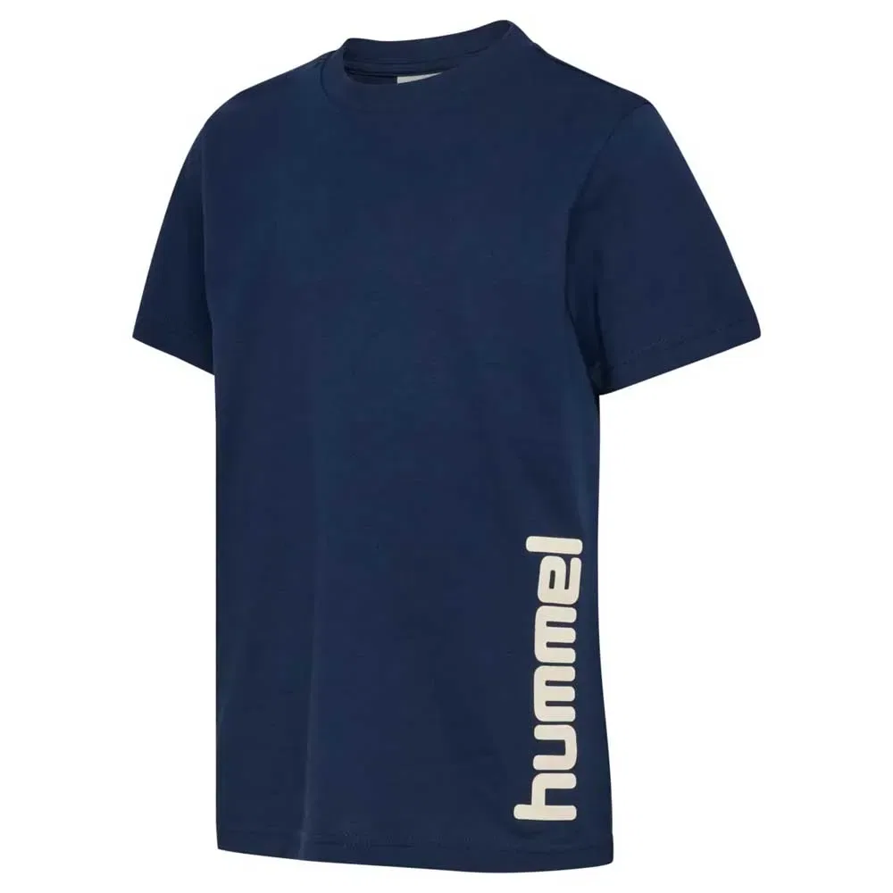 Детская футболка с принтом Regular Graphic Hummel, Blue — фото 3