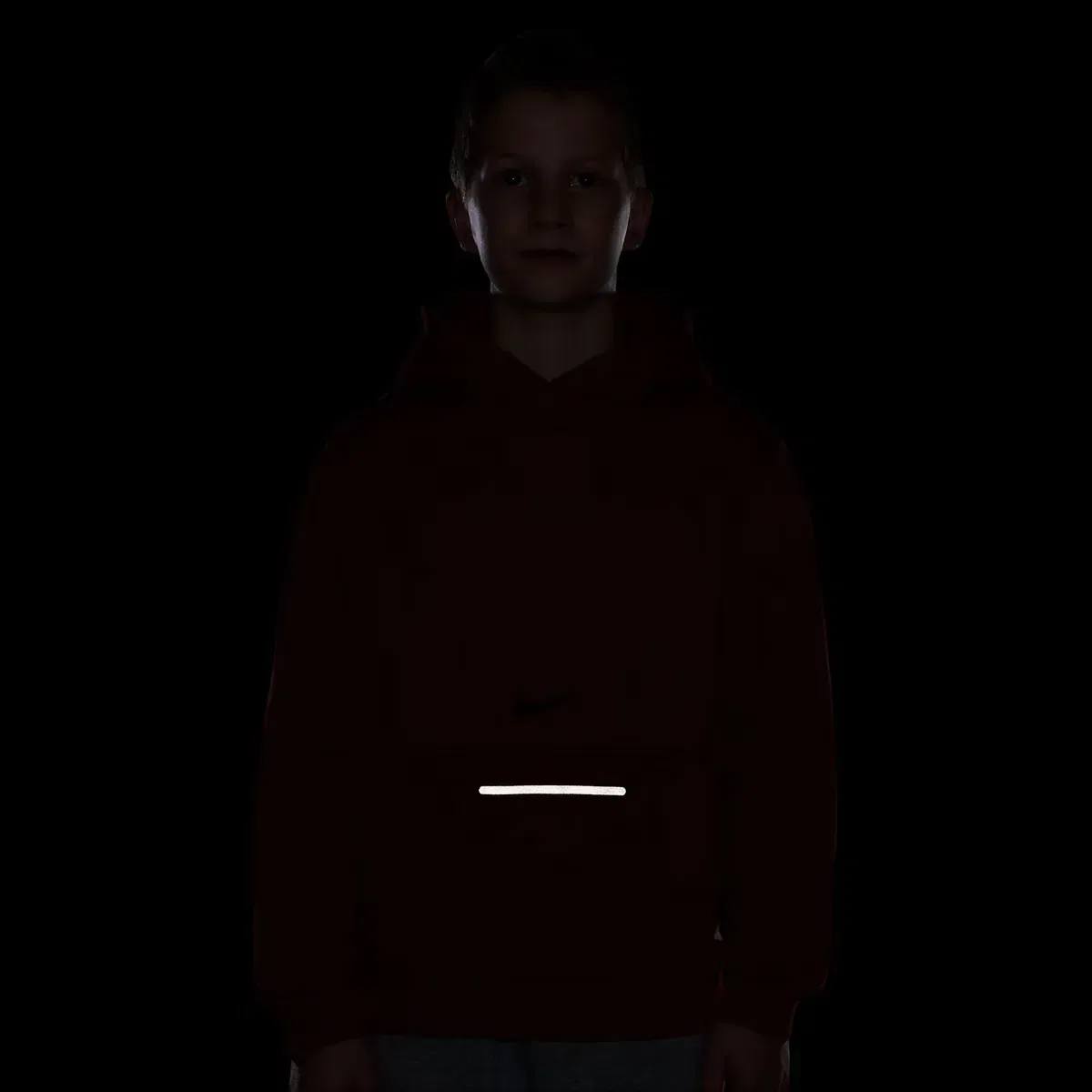 Детская худи Nike Sportswear Club Fleece, Burdeos — фото 4