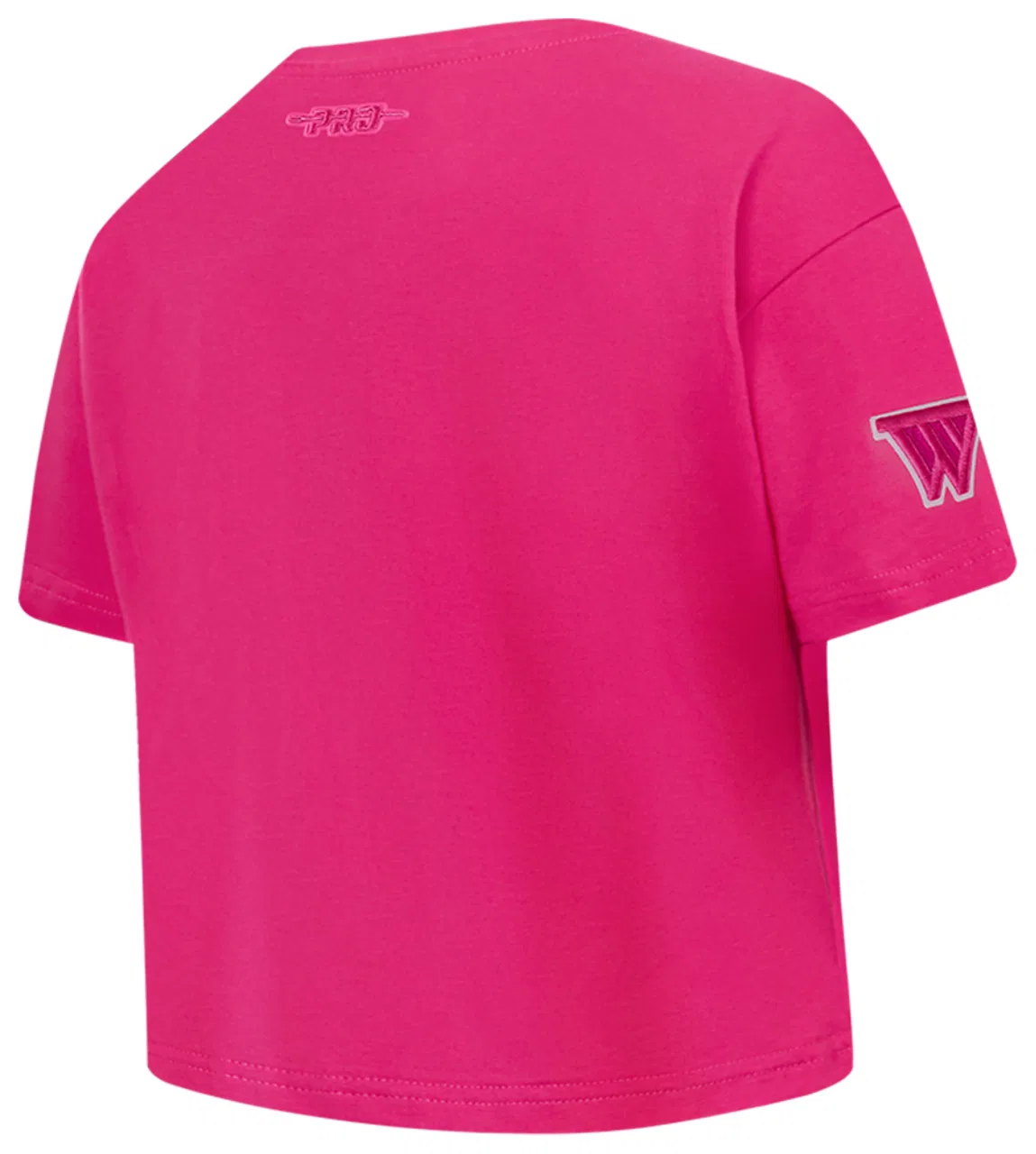 Футболка для девочек Golden State Warriors Triple Pink Boxy Tee Pro Standard, цвет Beetroot Purple — фото 4