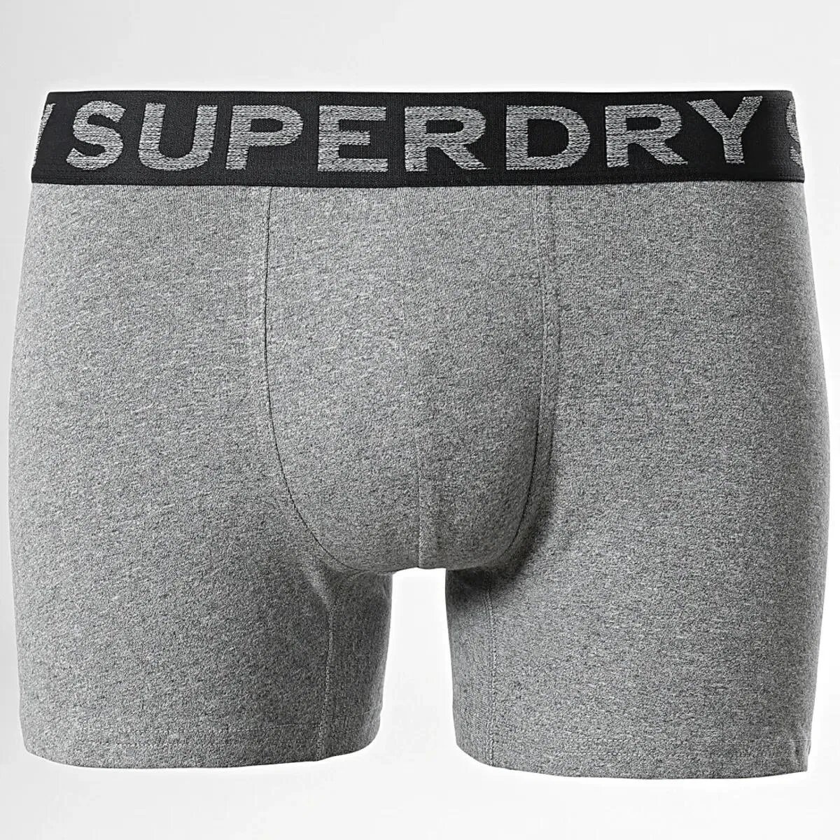 Мужские боксеры из органического хлопка Superdry, Цвет: Grau / Kohlengrau — фото 2