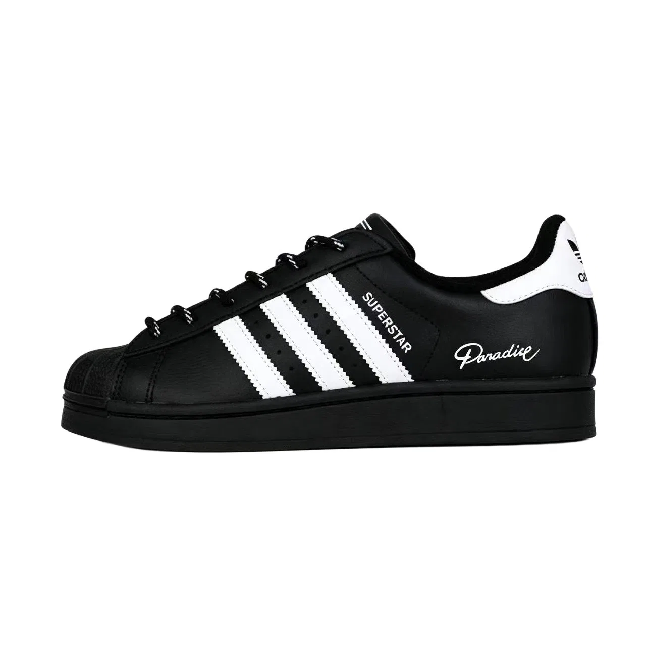 Детские кроссовки для скейтбординга с мысом-ракушкой Adidas Originals Superstar 2, Black White