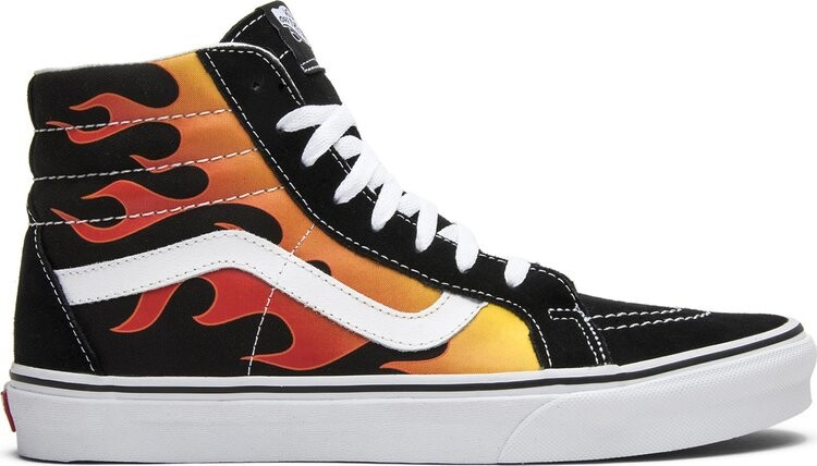 

Кеды Vans Sk8-Hi Reissue Flames, черный